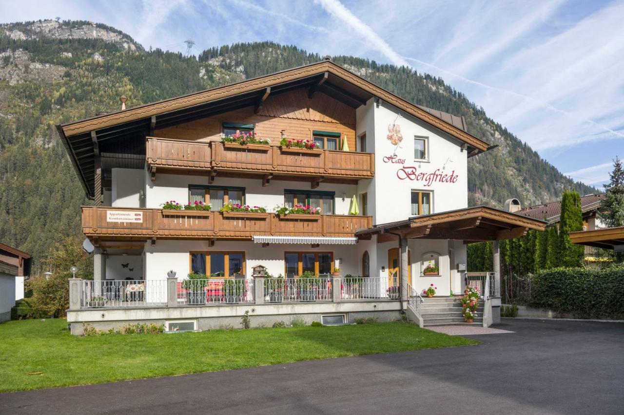 Hotel Haus Bergfriede à Mayrhofen Extérieur photo